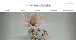Desktop Screenshot of lesbijouxdisabelle.com